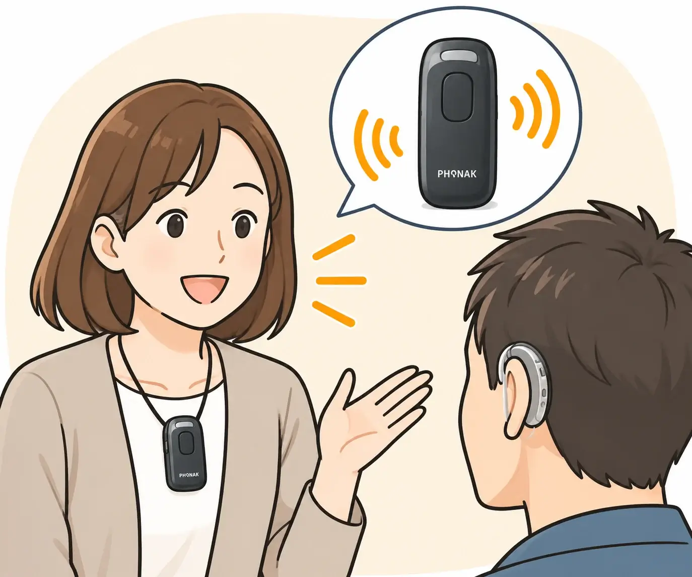 ワイヤレスマイク補聴器 ワイヤレスマイク補聴器
